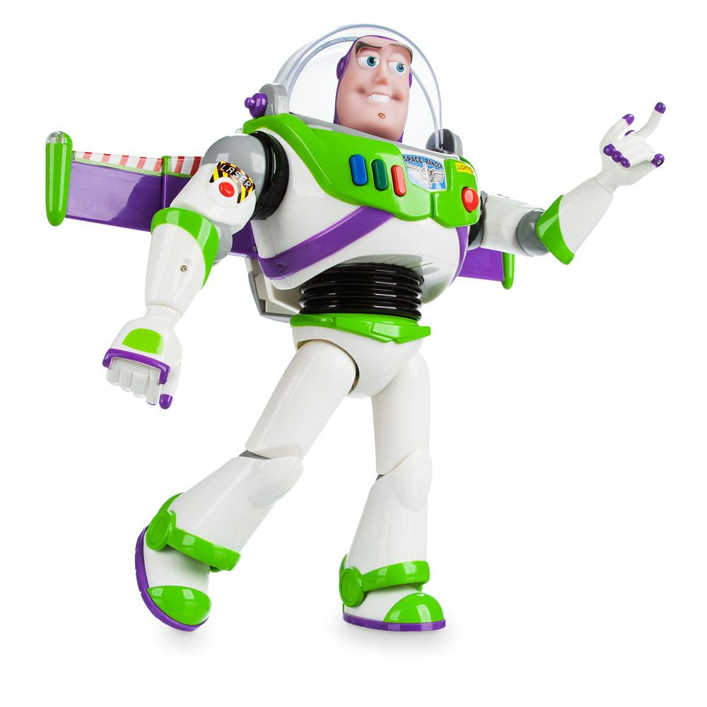 12” BUZZ LIGHTYEAR INTERACTIVE TALKING ACTION FIGURE - TOY STORY