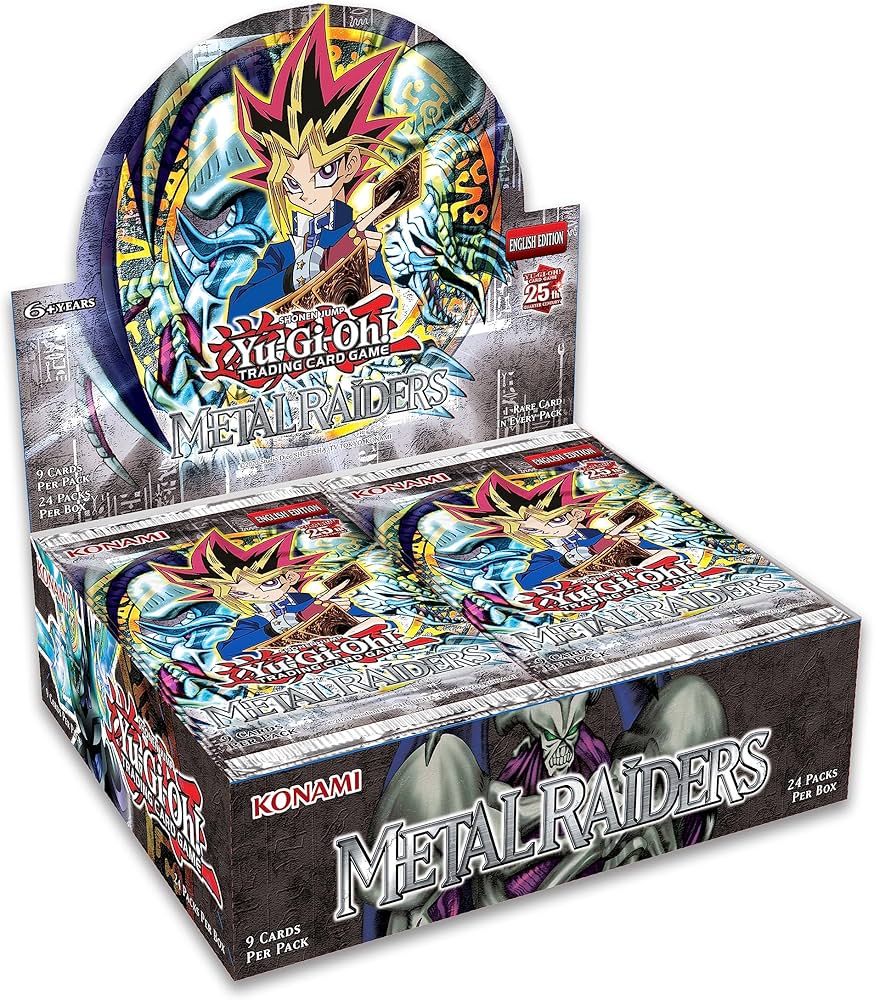 CAJA DE SOBRES METAL RIDER - YUGIOH