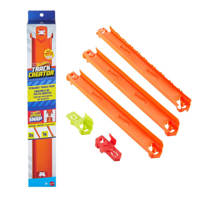 2025 HOTWHEELS TRACK CREATOR STRAIGHT TRACK PACK  SPEED SNAP - MATTEL