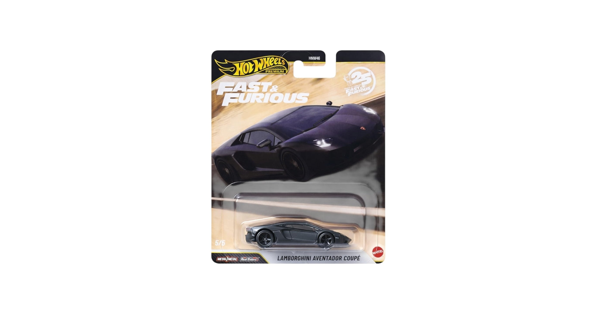 1/64 LAMBORGHINI AVENTADOR COUPE - FAST & FURIOUS