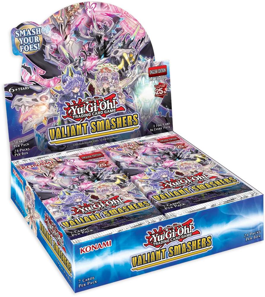 CAJA DE SOBRES DE VALIANT SMASHERS - YUGIOH