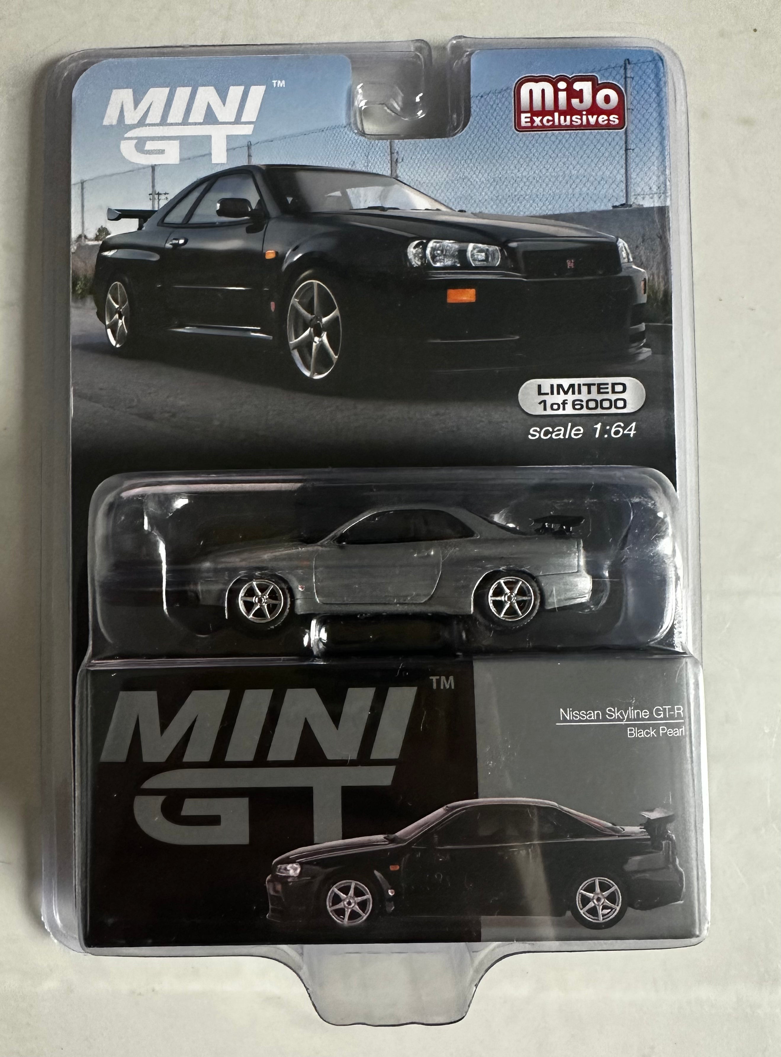 1/64 NISSAN SKYLINE GT-R BLACK PEARL - “CHASE” (RAW LIMITED EDITION)