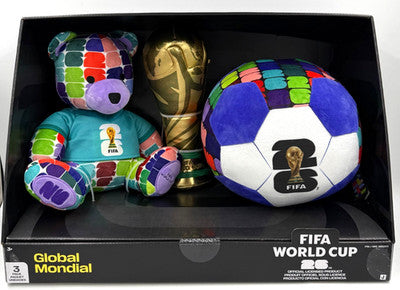 2026 FIFA WORLD CUP 3 PLUSH SET (BEAR/EAGLE)