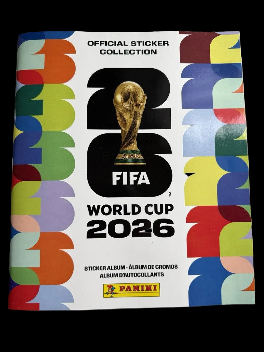2026 PANINI FIFA WORLD CUP OFFICIAL STICKER COLLECTION ALBUM