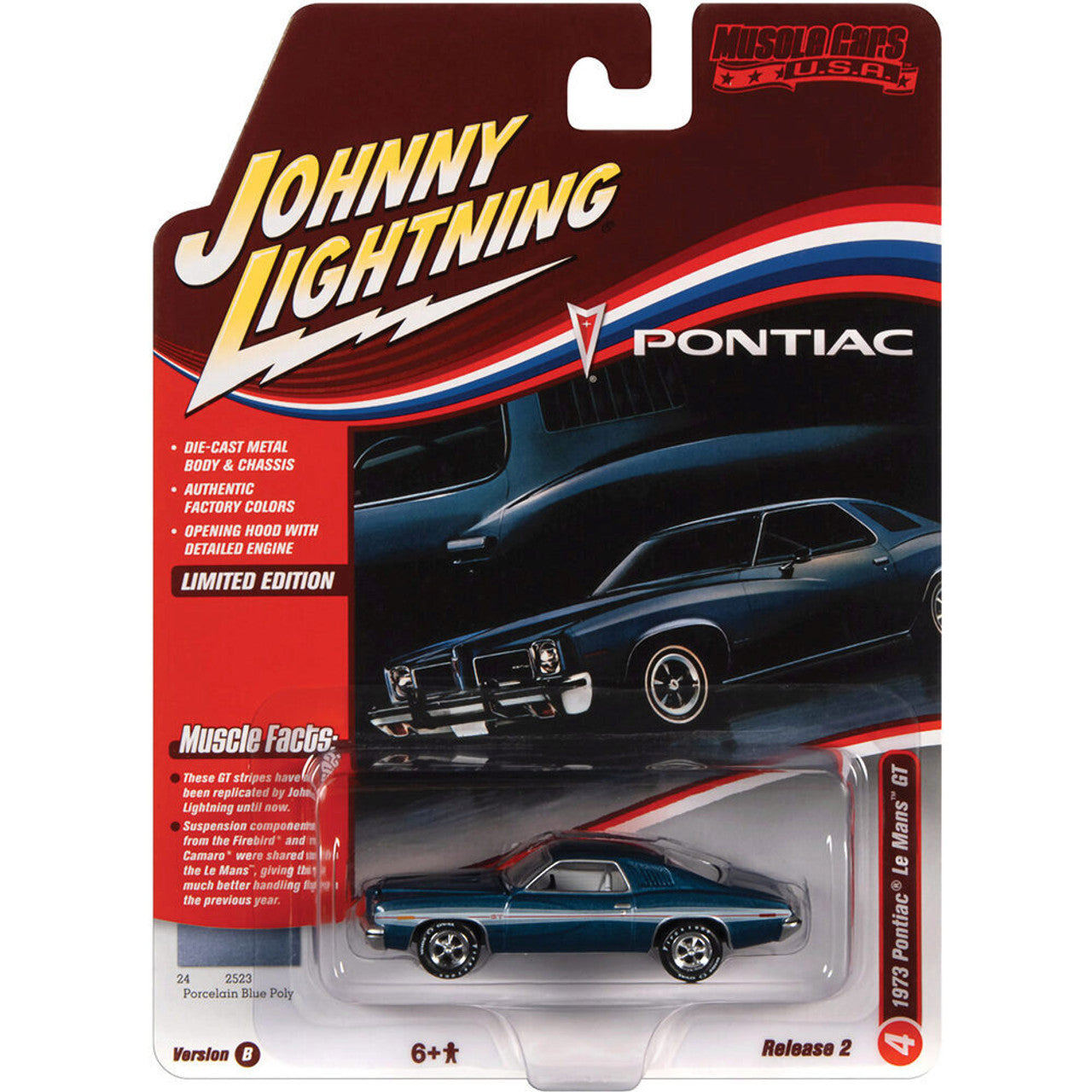 1/64 PONTIAC LE MANS GT 1973 - JOHNNY LIGHTNING