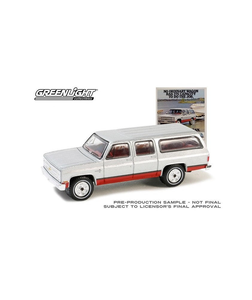 1/64 1981 CHEVROLET SUBURBAN SILVERADO - VINTAGE AD CARS