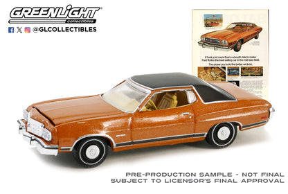 1/64 1973 FORD GRAN TORINO - VINTAGE AD CARS