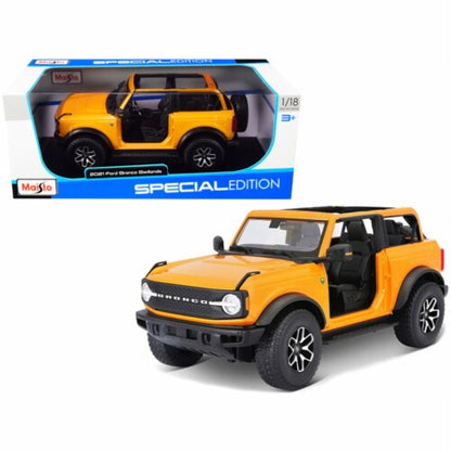 1/18 2021 FORD BRONCO BADLANDS - MAISTO SPECIAL EDITION