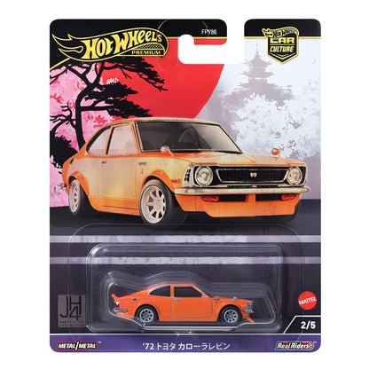 1/64 1972 TOYOTA COROLLA LEVIN - 2/5 JAPAN HISTORICS