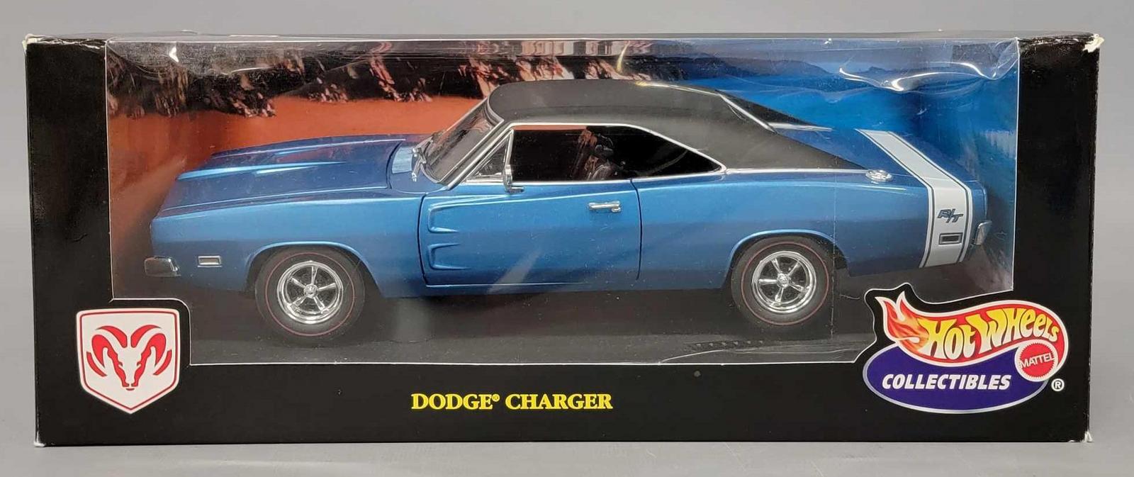1/18 1969 DODGE CHARGER - HOTWHEELS COLLECTIBLES