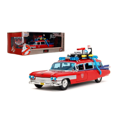 1/24 ECTO-1 CAZAFANTASMAS X TRANSFORMADOR