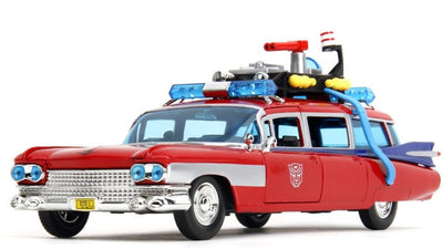 1/24 ECTO-1 CAZAFANTASMAS X TRANSFORMADOR