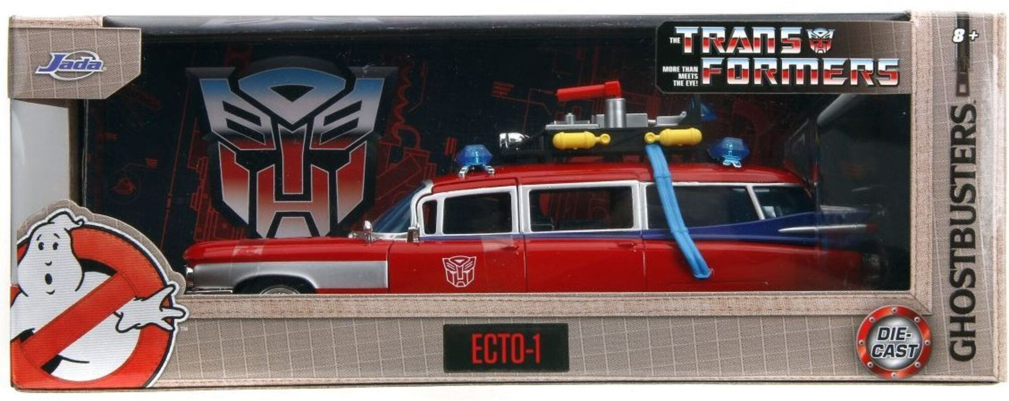 1/24 ECTO-1 GHOSTBUSTER X TRANSFORMER