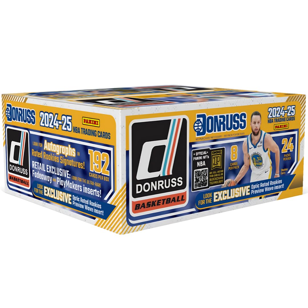 2024-25 DONRUSS NBA BOX (192 CARDS)