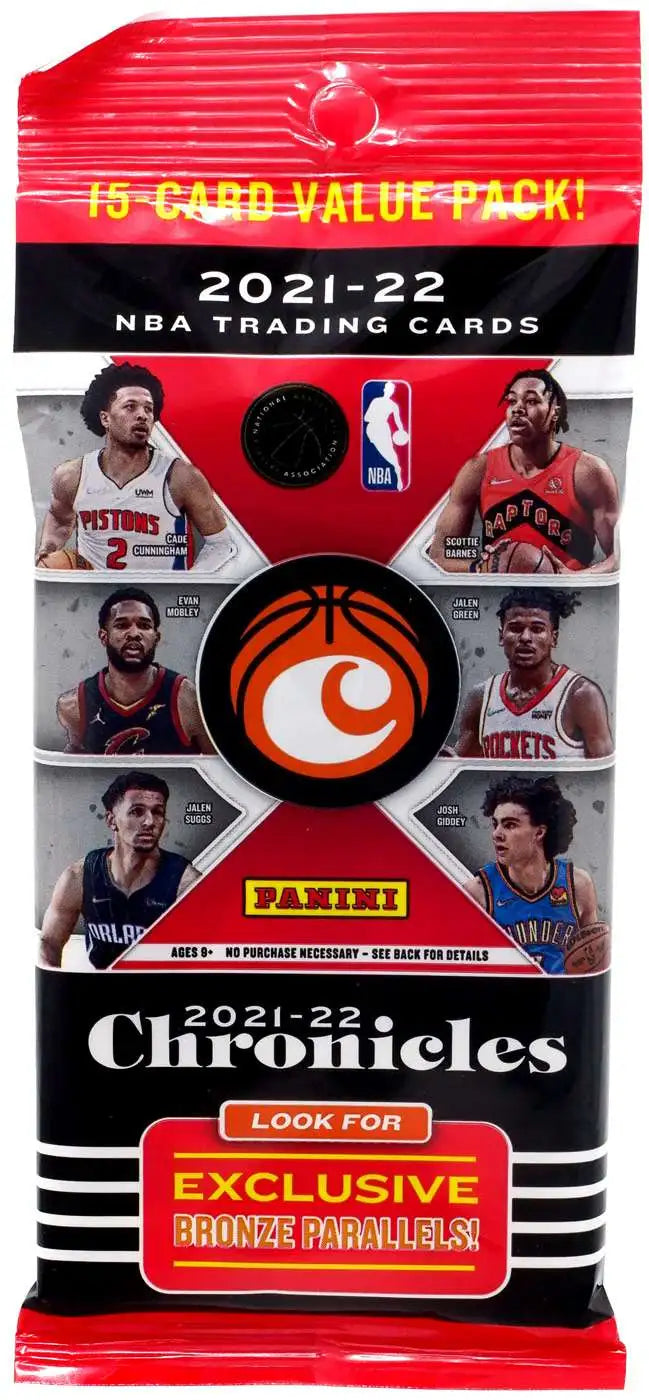 2021-21 NBA CHRONICLES 12 CARD VALUE PACK