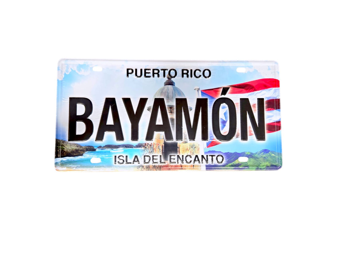 TABLILLA PUEBLO DE PUERTO RICO - BAYAMON
