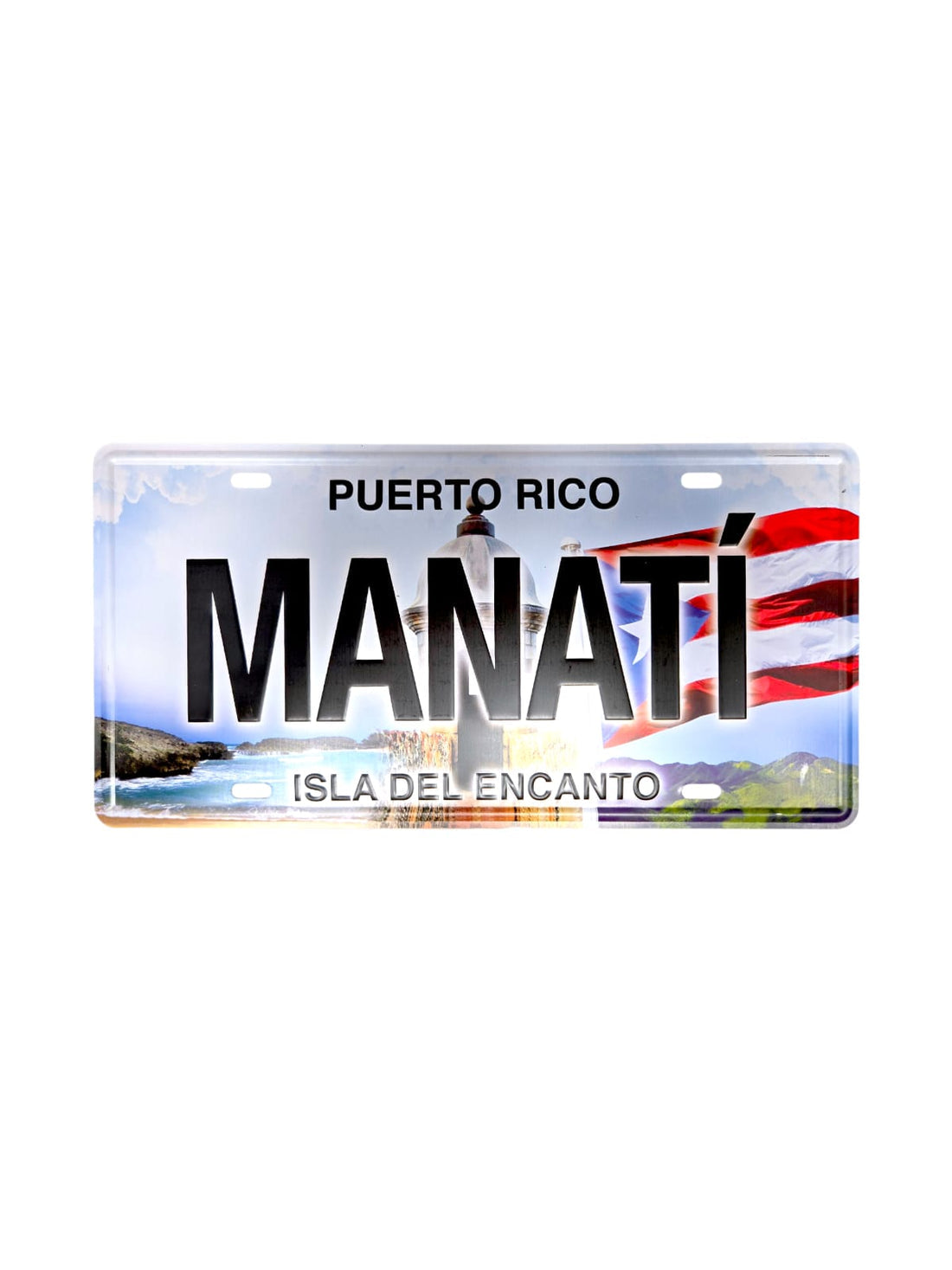 TABLILLA PUEBLO DE PUERTO RICO - MANATI