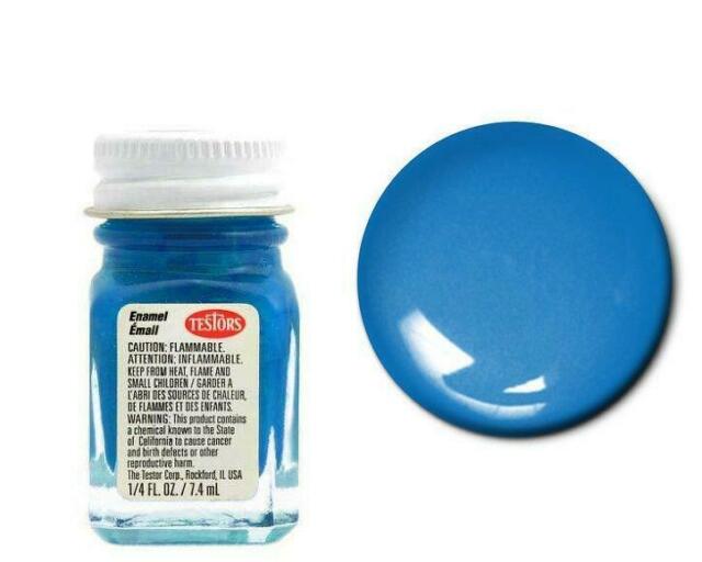 PINTURA ESMALTE AZUL BRILLANTE DE 1/4 OZ - TESTOR 