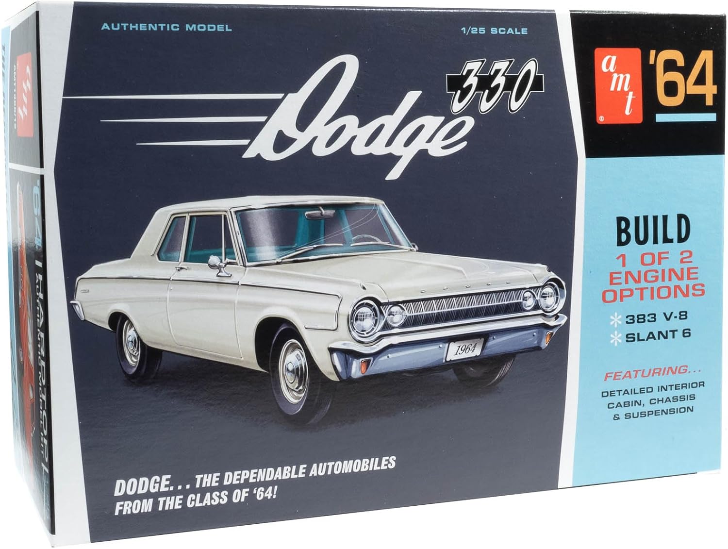 1/25 1964 DODGE 330 MODEL KIT - AMT