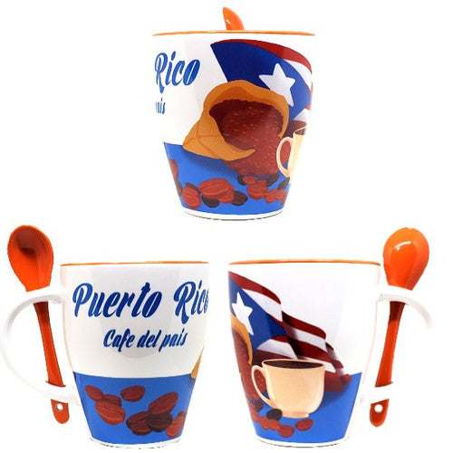 PUERTO RICO MUG CAFE DEL PAIS 2.5” SMALL