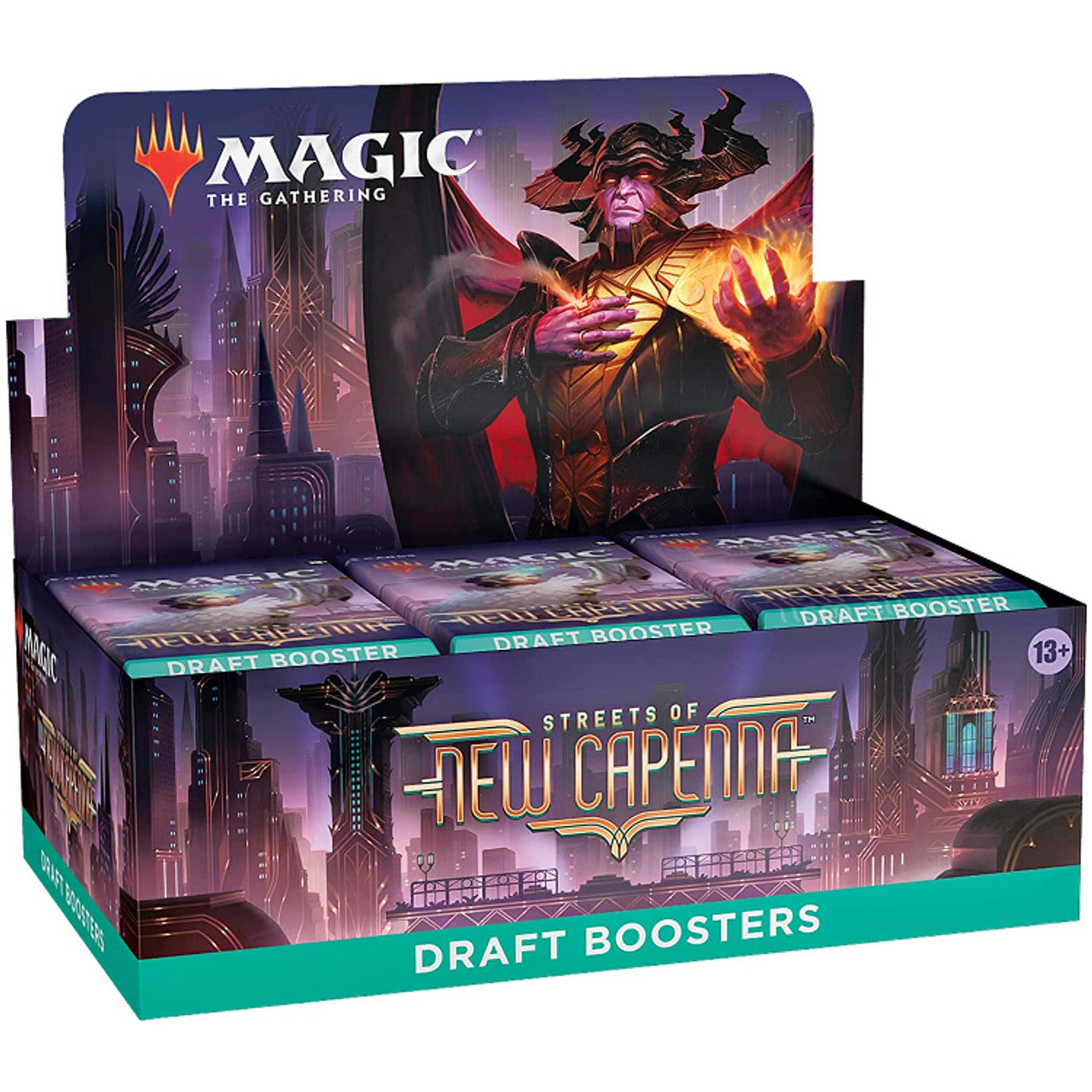 STREETS OF NEW CAPENNA DRAFT BOOSTER BOX - MAGIC THE GATHERING