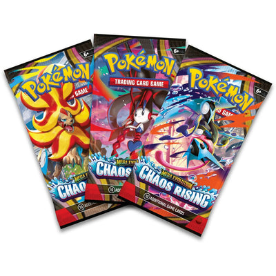 CHAOS RISING 3 BOOSTER BLISTER PACK - POKÉMON