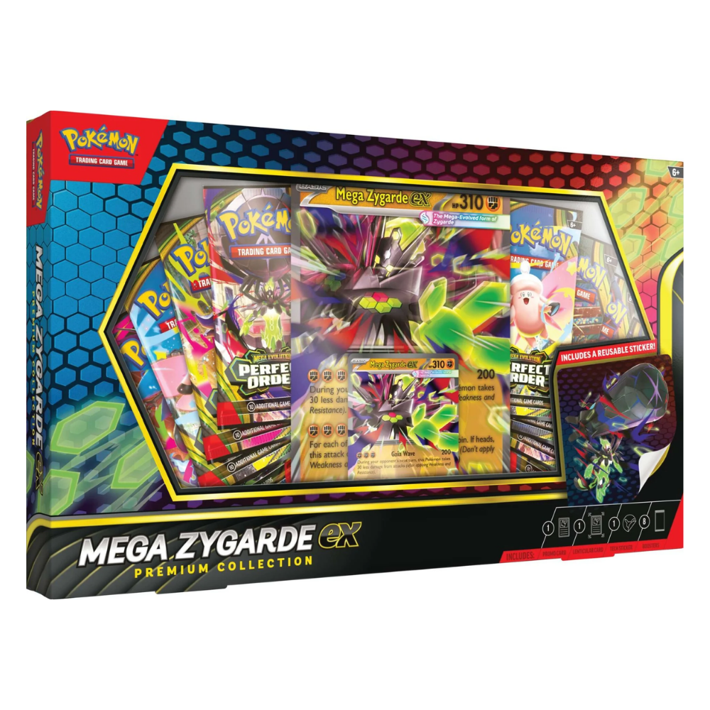 MEGA EVOLUTION PERFECT ORDER MEGA ZYGARDEN EX BOX - POKÉMON