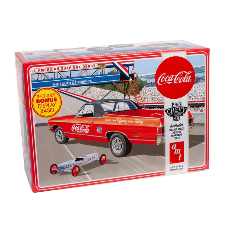 1/25 1968 CHEVY EL CAMINO SS COCA COLA - AMT