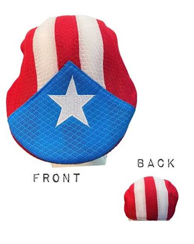 Boina Puerto Rico Boina con Estrella Bordada