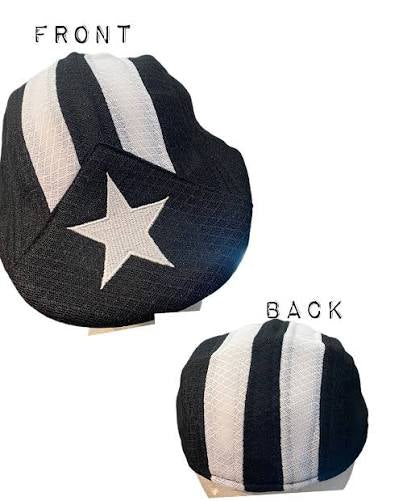Boina Puerto Rico Boina con Estrella Bordada