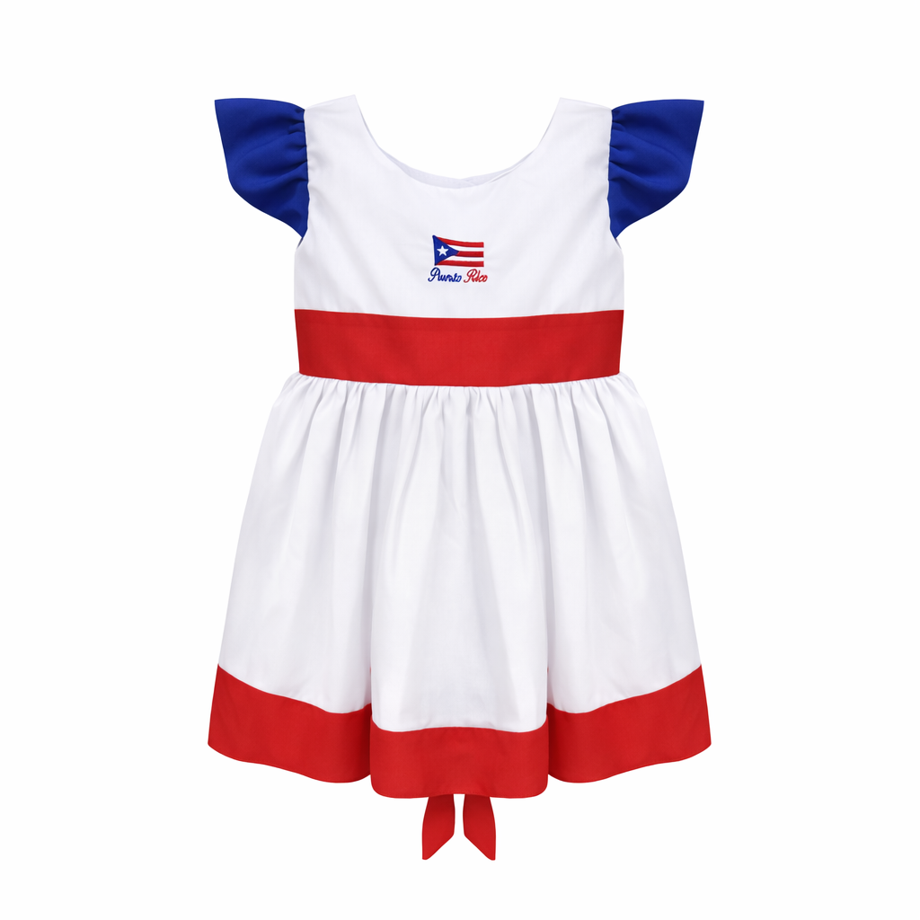 TRAJE DE PUERTO RICO - TAMAÑO  NIÑA