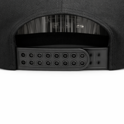 GORRA DE PUERTO RICO - NEGRA - LETRA NEGRA