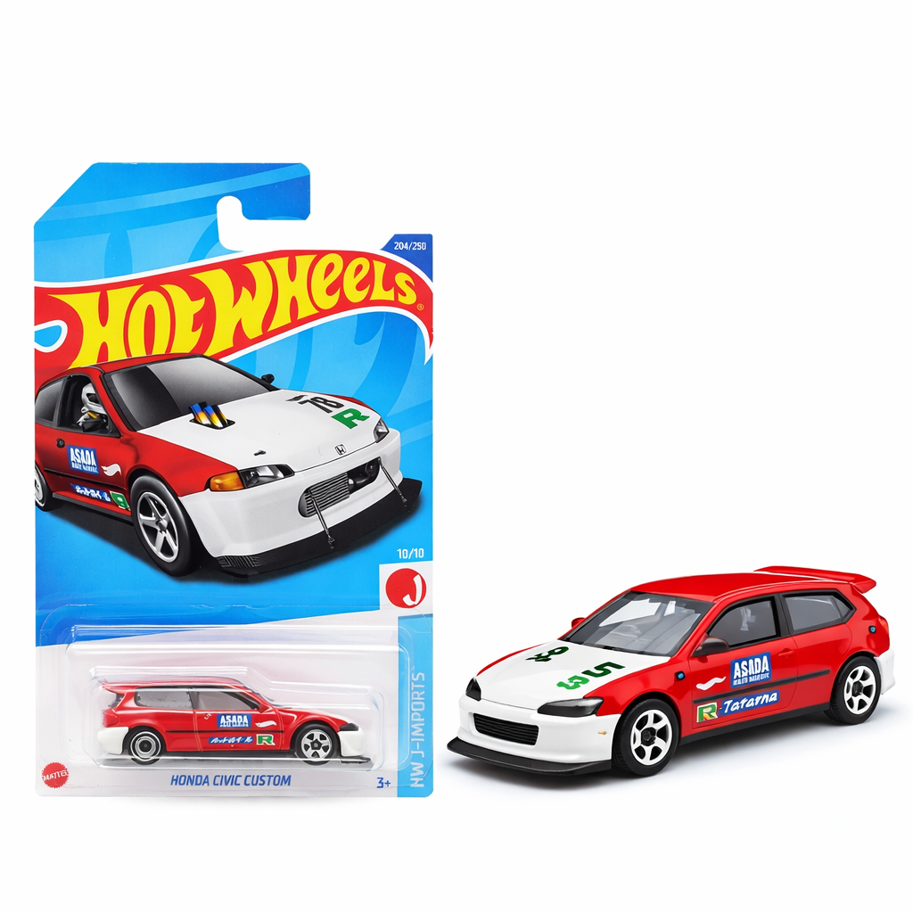 HONDA CIVIC CUSTOM - HOT WHEELS 204/250