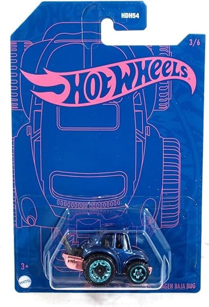 1/64 1970 VOLKSWAGEN BAJA BUG 54TH ANNIVERSARY - HOTWHEEL