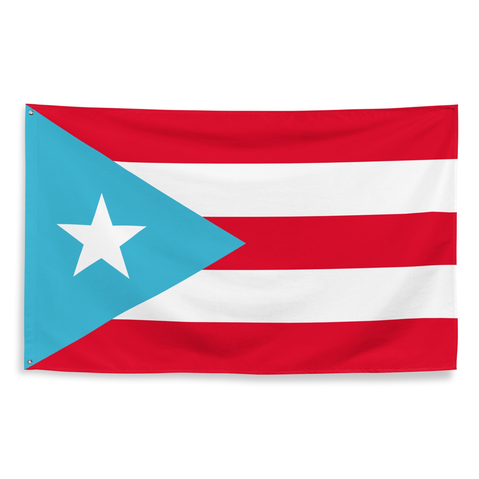 4’ X 6’ BANDERA AZUL CLARO DE PUERTO RICO