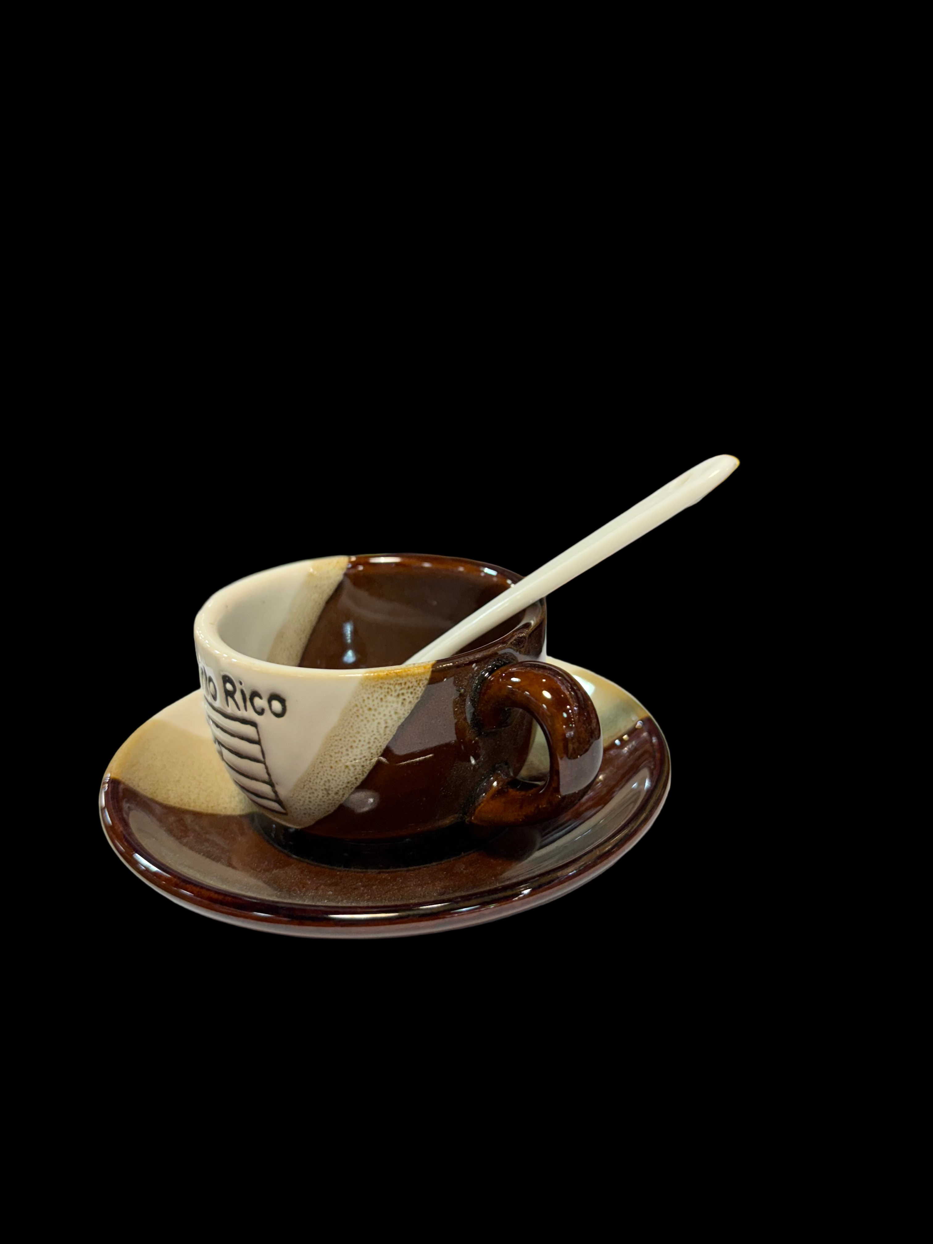 PUERTO RICO CERAMIC COFFE SET (4 PCS SET)
