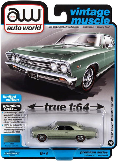 1/64 CHEVY CHEVELL SS 396 1967 
