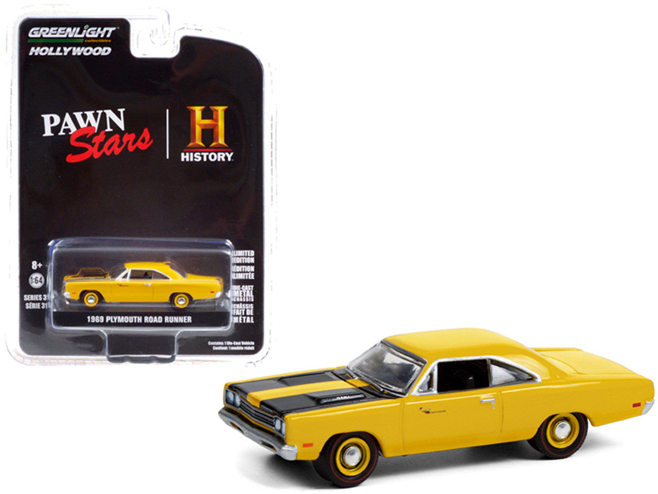 1/64 1969 PLYMOUTH ROAD RUNNER - PAWN STARS