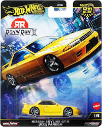 1/64 NISSAN SKYLINE GT-R (R32) PANDEM HOT WHEELS CAR CULTURE RONIN RUN II 1/5