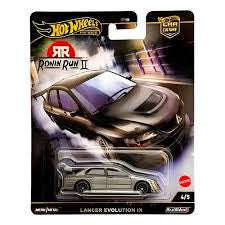 1/64 LANCER EVOLUTION IX HOT WHEELS CAR CULTURE RONIN RUN II 4/5