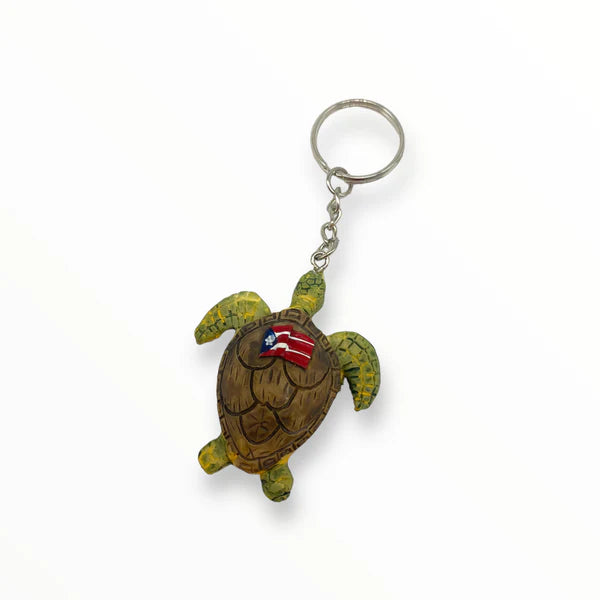 LLAVERO TORTUGA PUERTO RICO - PUERTO RICO TURTTLE KEYCHAIN.