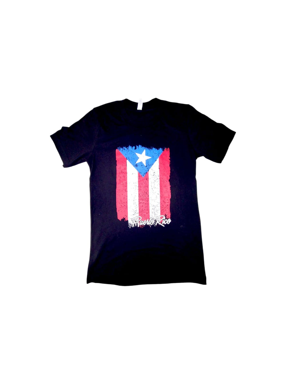T SHIRT WITH PUERTO RICO FLAG