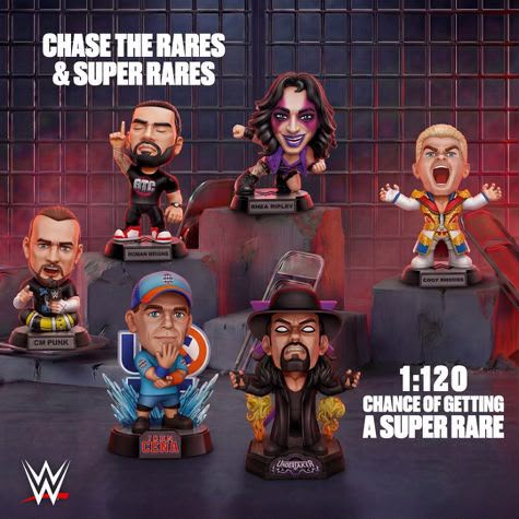 WWE BALLERS MINI FIGURES SERIES 1 -