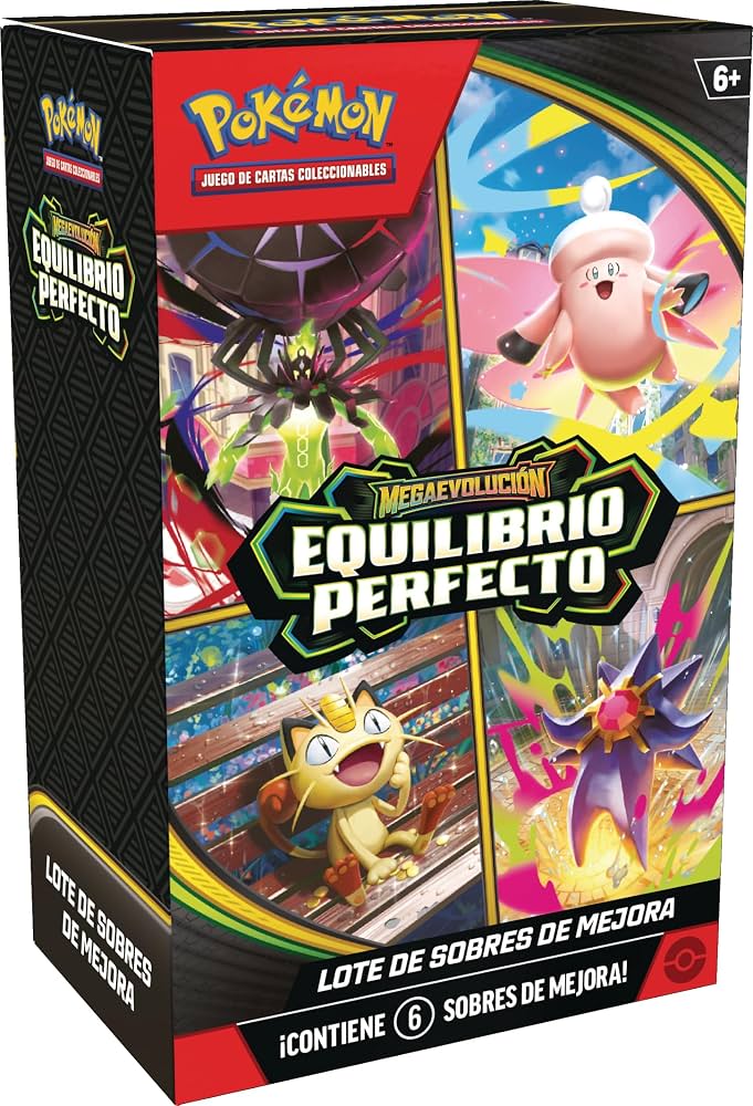 MEGA EVOLUTION PACK PERFECT ORDER BOOSTER BUNDLE (SPANISH VERSION) - POKÉMON
