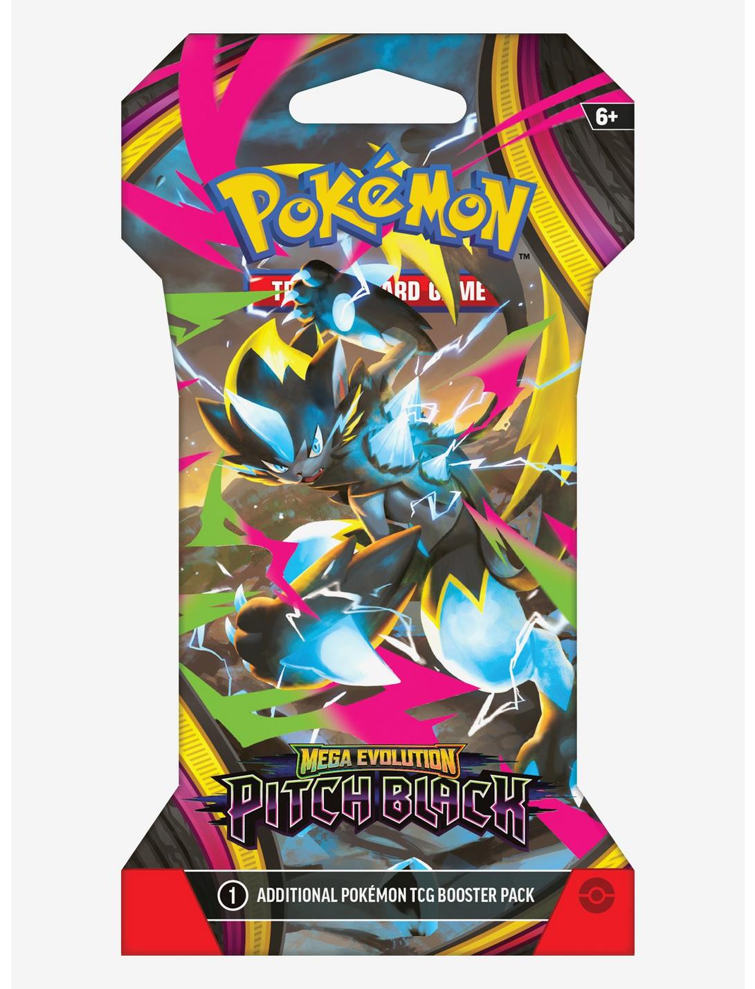 MEGA EVOLUTION PITCH BLACK SLEEVED BOOSTER PACK - POKÉMON
