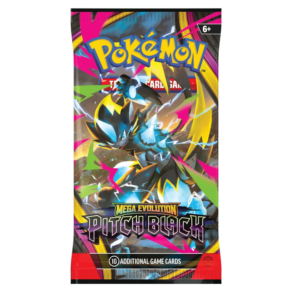 MEGA EVOLUTION PITCH BLACK BOOSTER PACK - POKÉMON