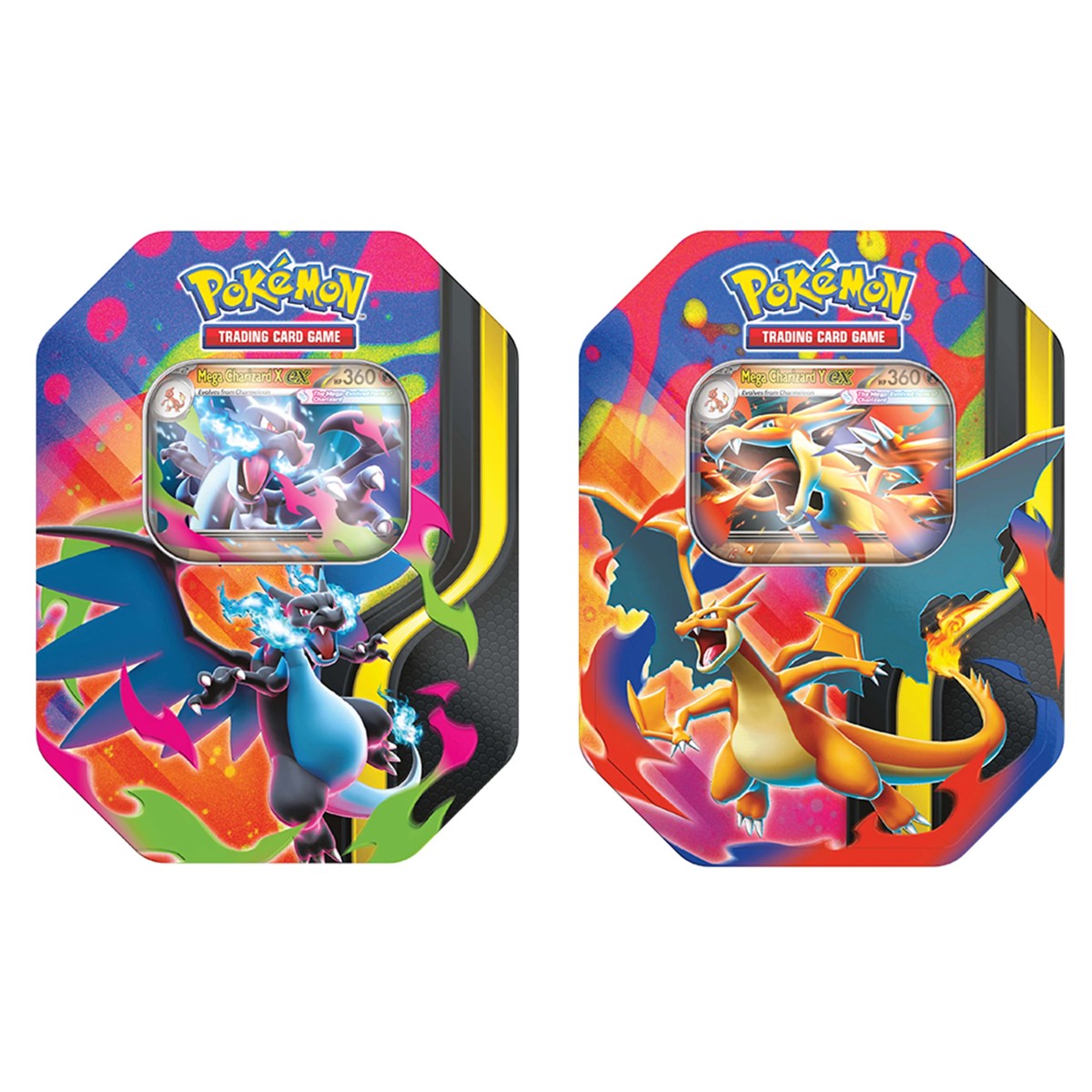 POKEMON MEGA CHARIZARD TIN CAN