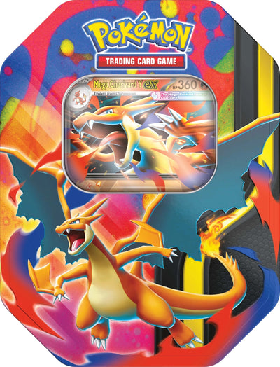 POKEMON MEGA CHARIZARD TIN CAN