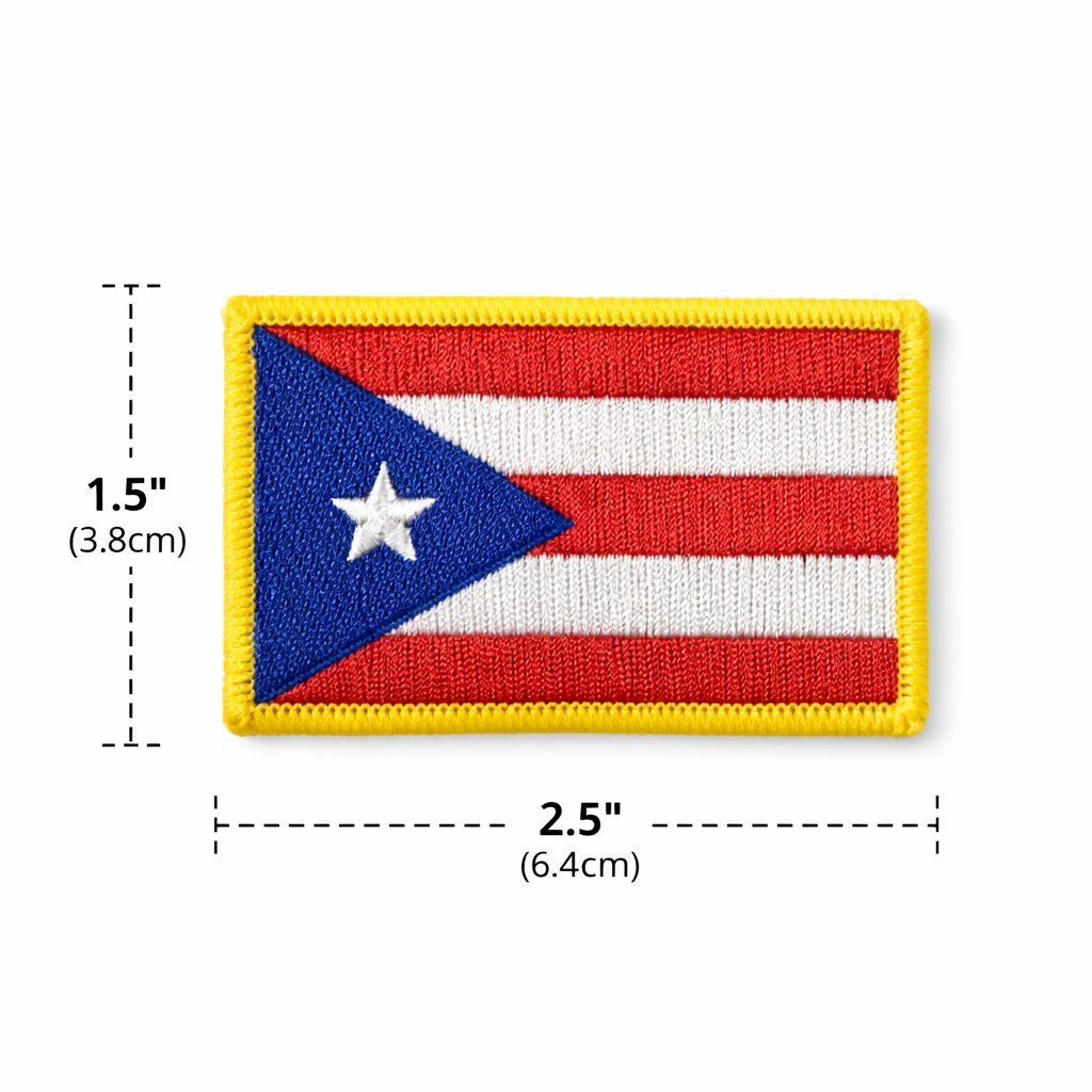 PARCHO BANDERA DE PUERTO RICO