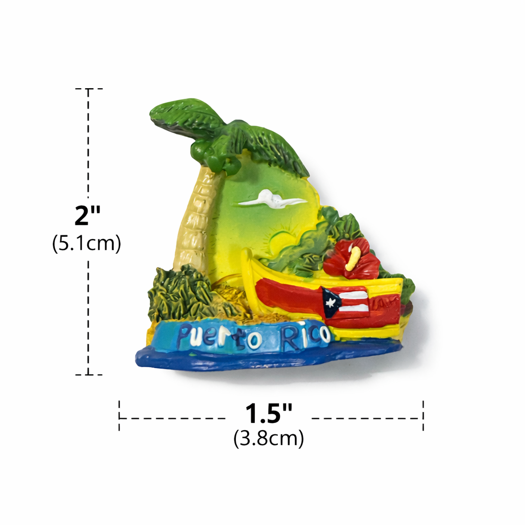 FIGURA PLAYA Y YOLA PUERTO RICO